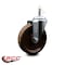 Service Caster 5'' High Temp Phenolic Wheel Swivel 7/16'' Grip Ring Stem Caster SCC-GR20S514-PHRHT-716138 - alternate 4